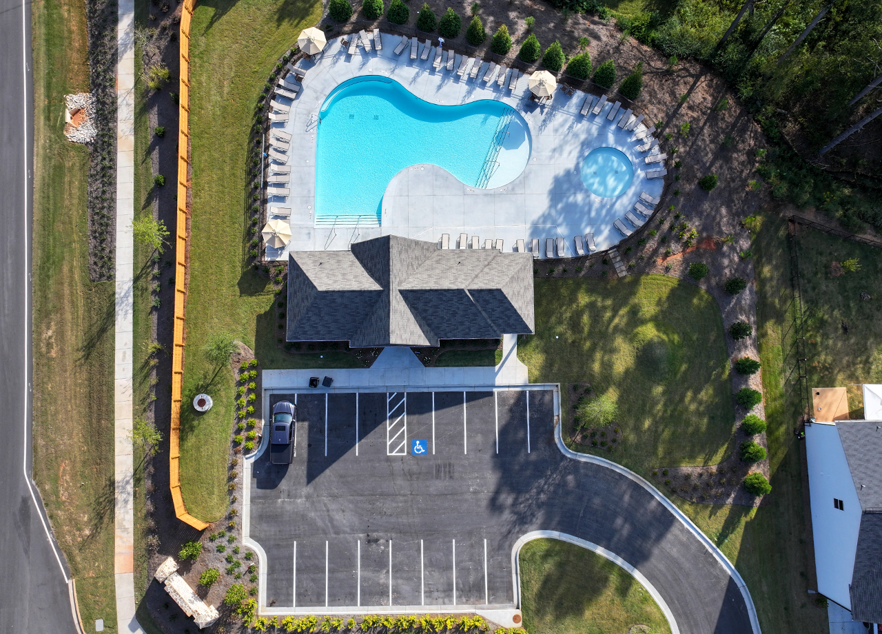 Clubhouse Aerial